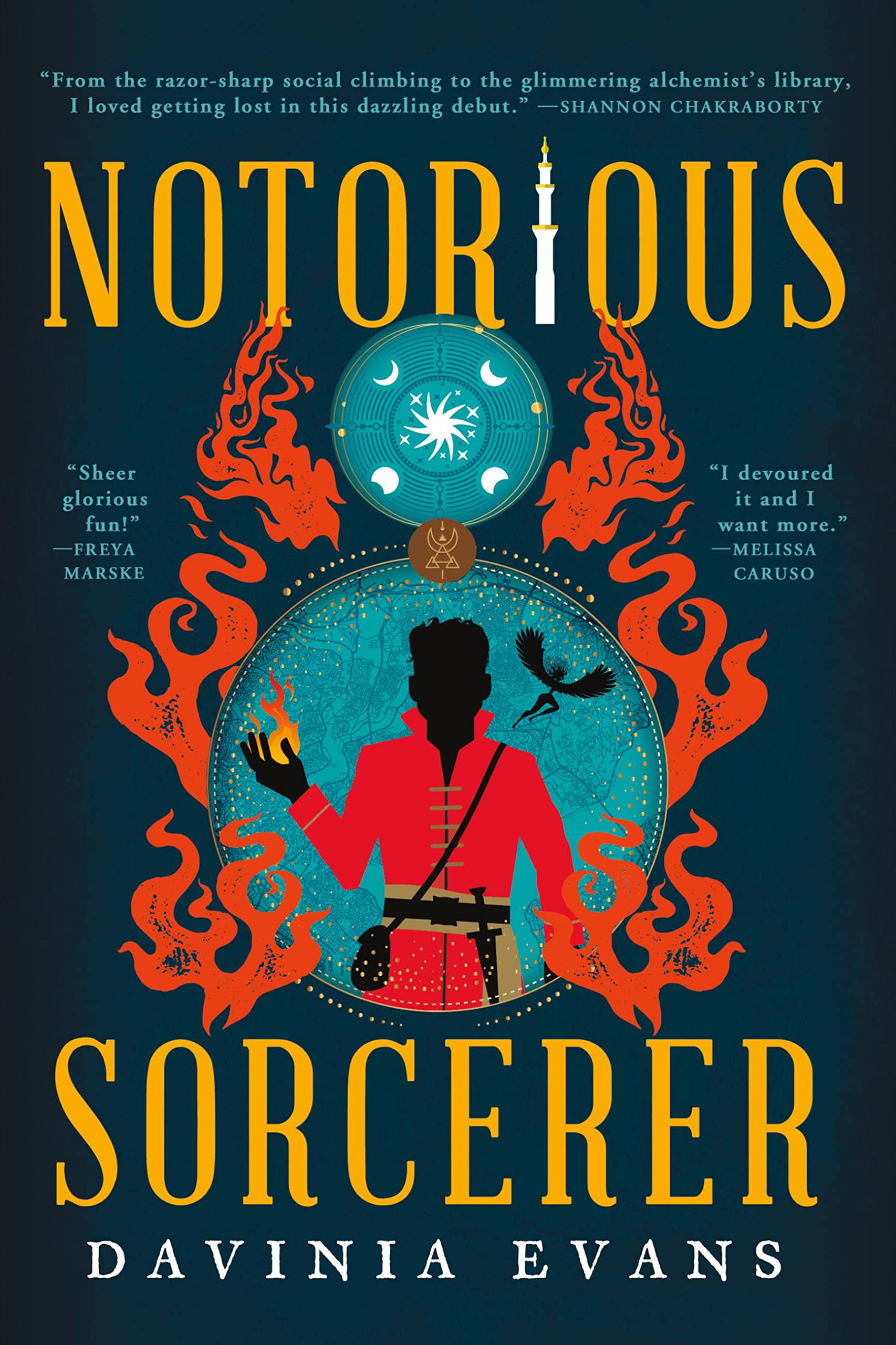 Davinia Evans: Notorious Sorcerer (2022, Orbit)
