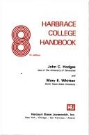 John C. Hodges: Harbrace college handbook (1977, Harcourt Brace Jovanovich)