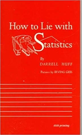 Darrell Huff: How to lie with statistics (1954, Gollancz)