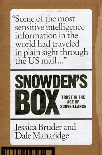 Jessica Bruder, Dale Maharidge: Snowden's Box (2020, Verso Books)