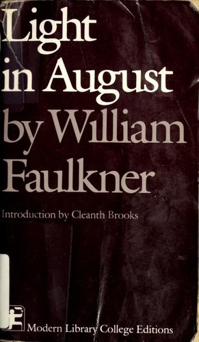 William Faulkner: Light in August (Modern Library College Editions Series) (McGraw-Hill)