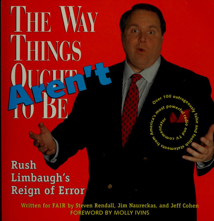 Steve Rendall, Jim Naureckas, Jeff Cohen: The Way Things Aren't (Paperback, 1995, New Press)