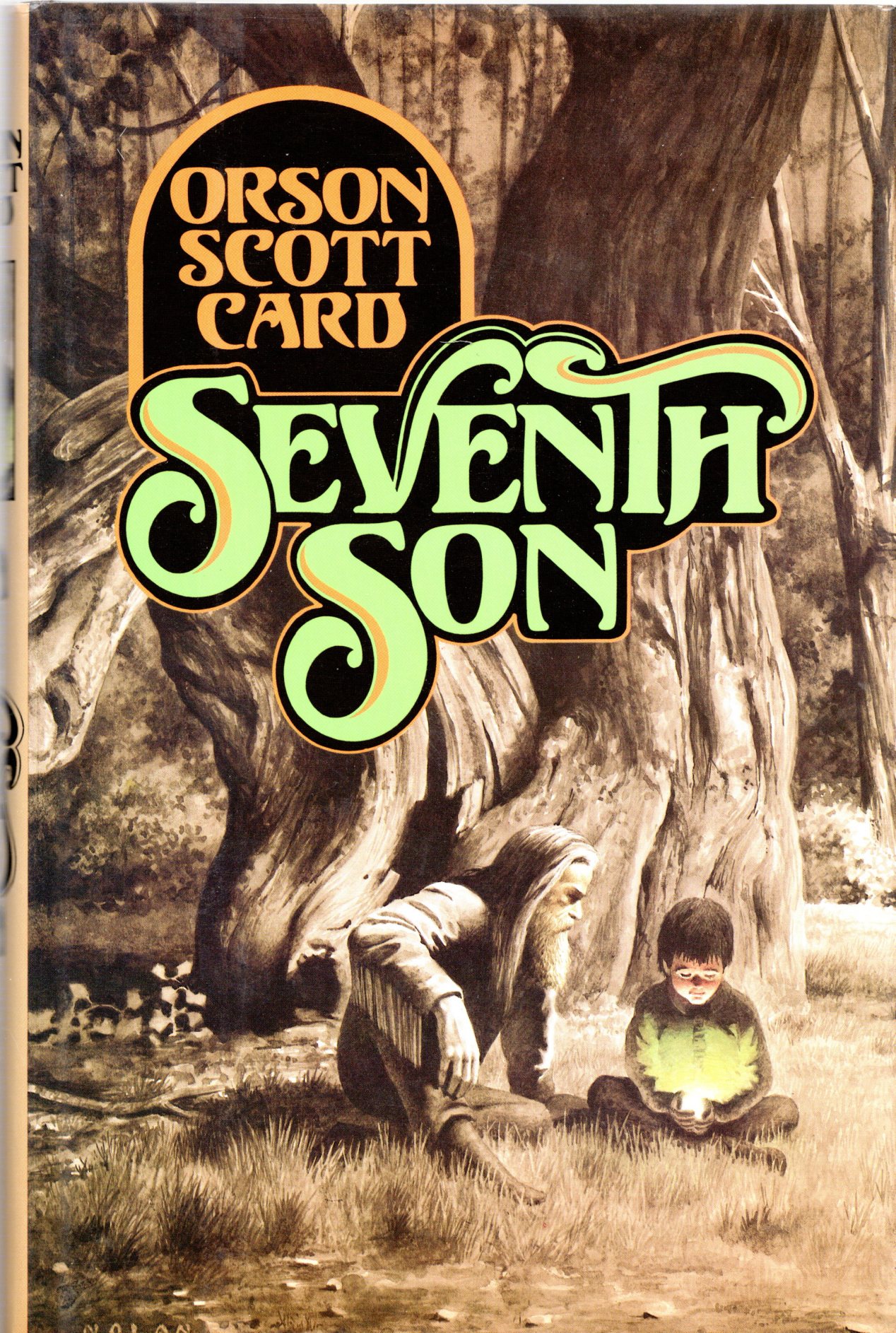 Orson Scott Card: Seventh Son (Hardcover, 1987, Tor)