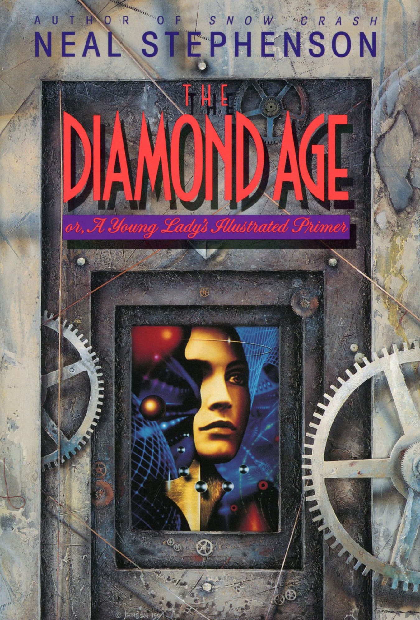 Neal Stephenson: The Diamond Age (Hardcover, 1995, Bantam Spectra)