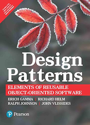 Erich Gamma: "Design Patterns (Paperback, 2000, Pearson Education India)