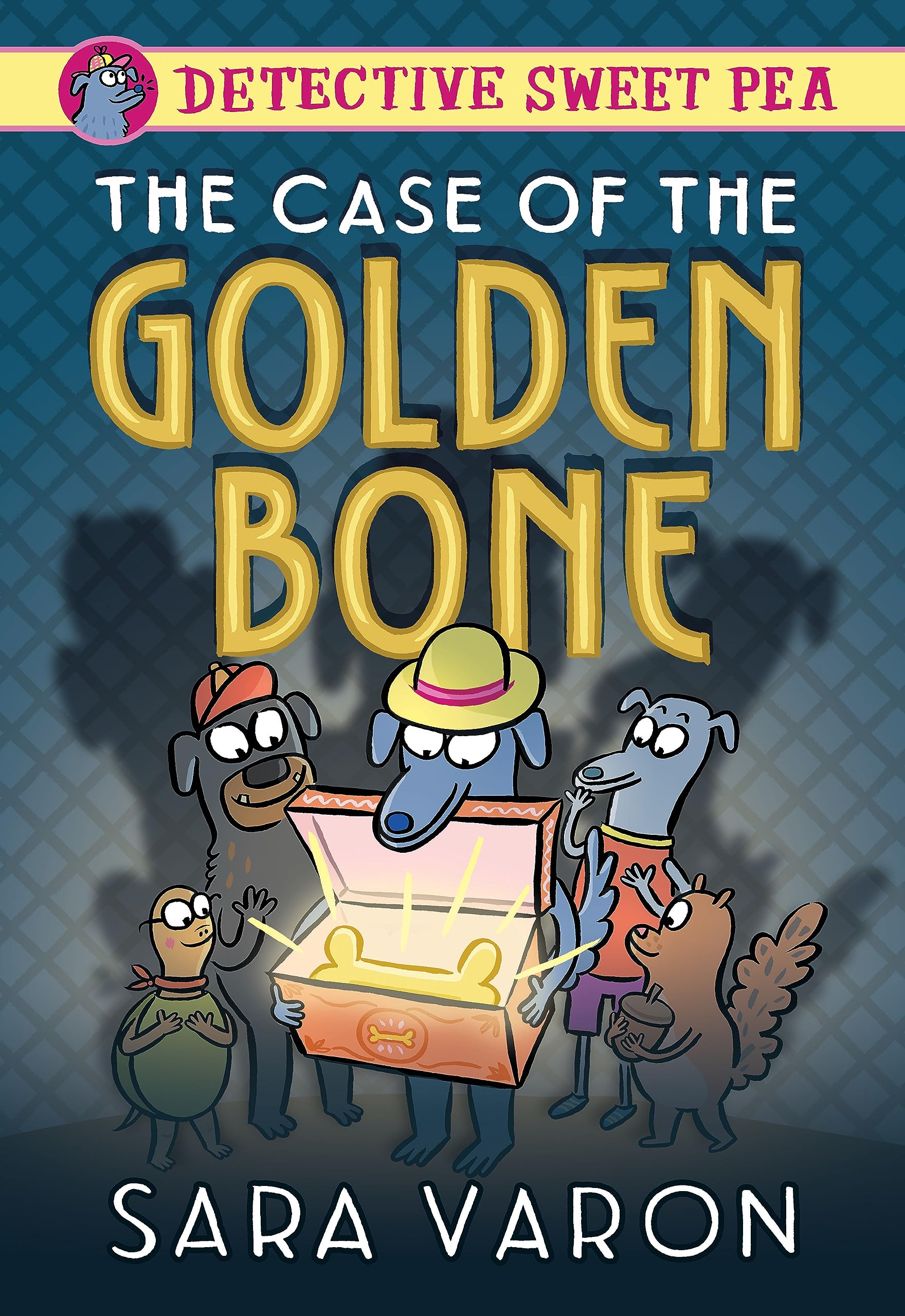 Sara Varon: The Case of the Golden Bone (2024, Roaring Brook Press)