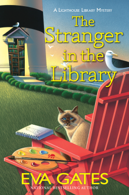 Eva Gates: The Stranger in the Library (Hardcover, 2024, Crooked Lane Books)