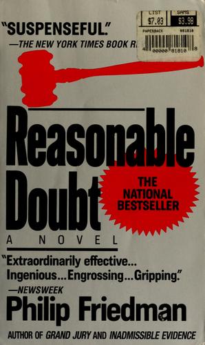 Philip Friedman: Reasonable doubt (1990, D.I. Fine)