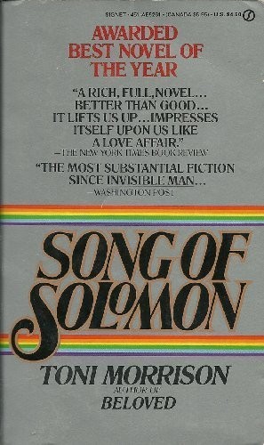 Toni Morrison: Song of Solomon (1978, Penguin Publishing Group)