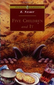 Pippa Goodhart, Helena Pielichaty, Margaret McAllister, Caroline Castle, Susan Gates: Five Children and It (1996, Puffin)