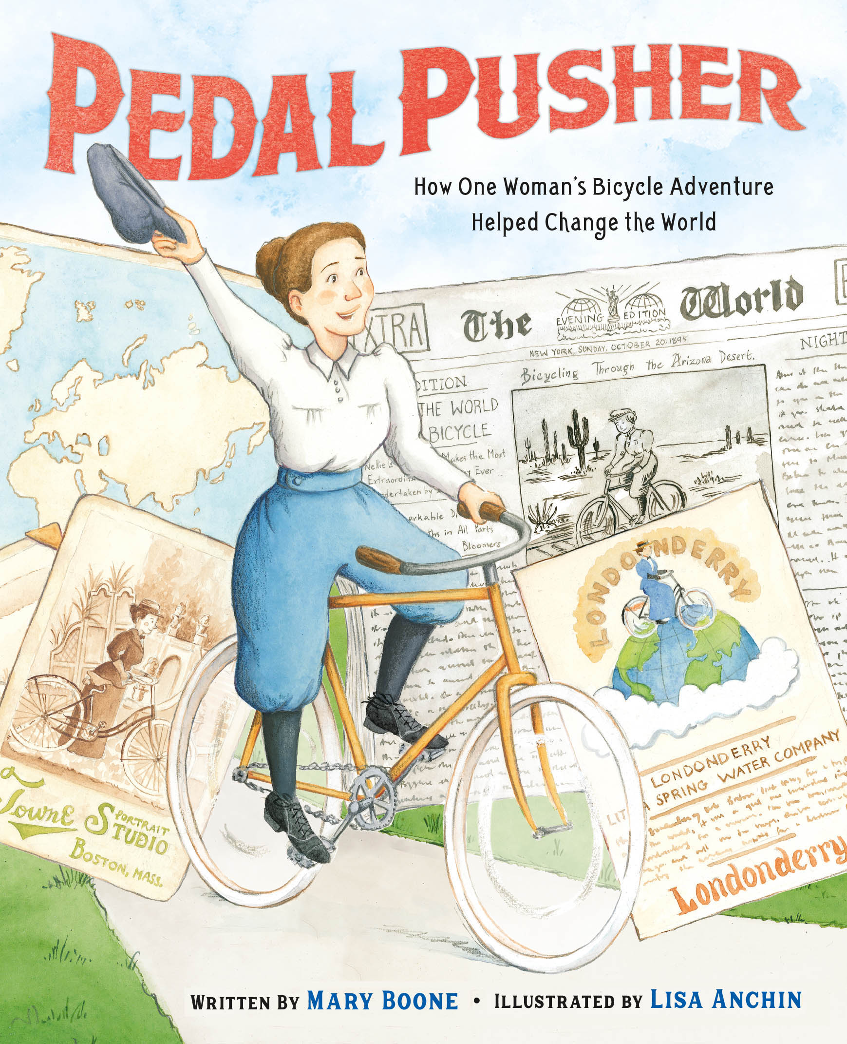 Mary Boone, Lisa Anchin: Pedal Pusher (2025, Melia Publishing Services Limited)