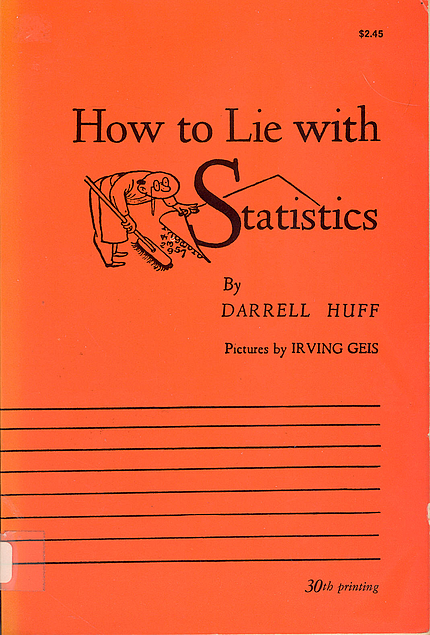 Darrell Huff, Irving Geis: How to Lie with Statistics (Paperback, 1954, W. W. Norton & Company)