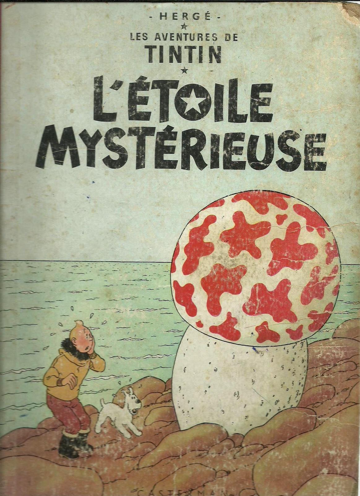 Hergé: L'Étoile mystérieuse (French language, 1955, Casterman)