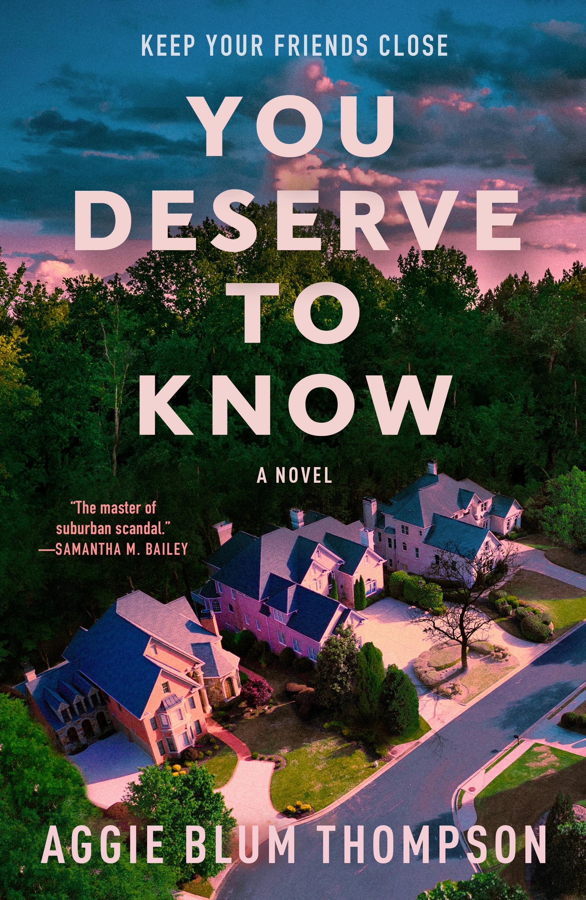 Aggie Blum Thompson: You Deserve to Know (EBook, 2025, Forge Books)
