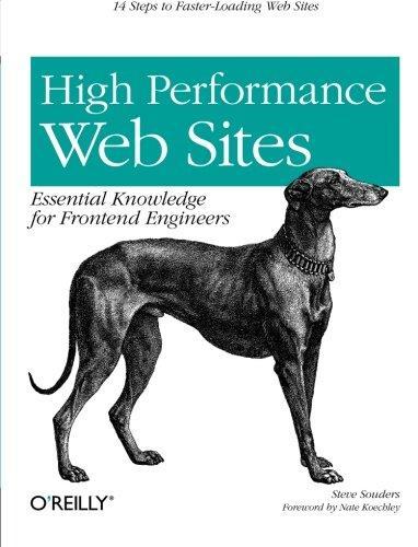 Steve Souders: High Performance Web Sites : Essential Knowledge for Front-end Engineers (2007)