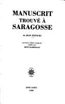 Jan Potocki: Manuscrit trouvé à Saragosse (French language, 1989, Corti)