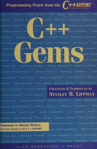 Stanley B. Lippman: C++ Gems (1996, SIGS Books & Multimedia)