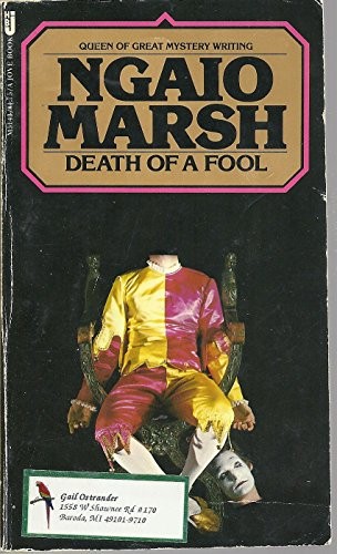 Ngaio Marsh: Death Of A Fool (Paperback, Jove)