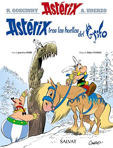 Didier Conrad, René Goscinny, Albert Uderzo, Isabel Soto, Jean-Yves Ferri, Xavier Senín, Alejandro Tobar: Astérix tras las huellas del grifo (Hardcover, Spanish language, 2021, Editorial Bruño)