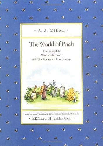 A. A. Milne, Ernest H. Shepard: The World of Winnie-the-Pooh (Two Volume Slipcased Set: The World of Pooh and The World of Christopher Robin) (Hardcover, 1988, Dutton Juvenile)