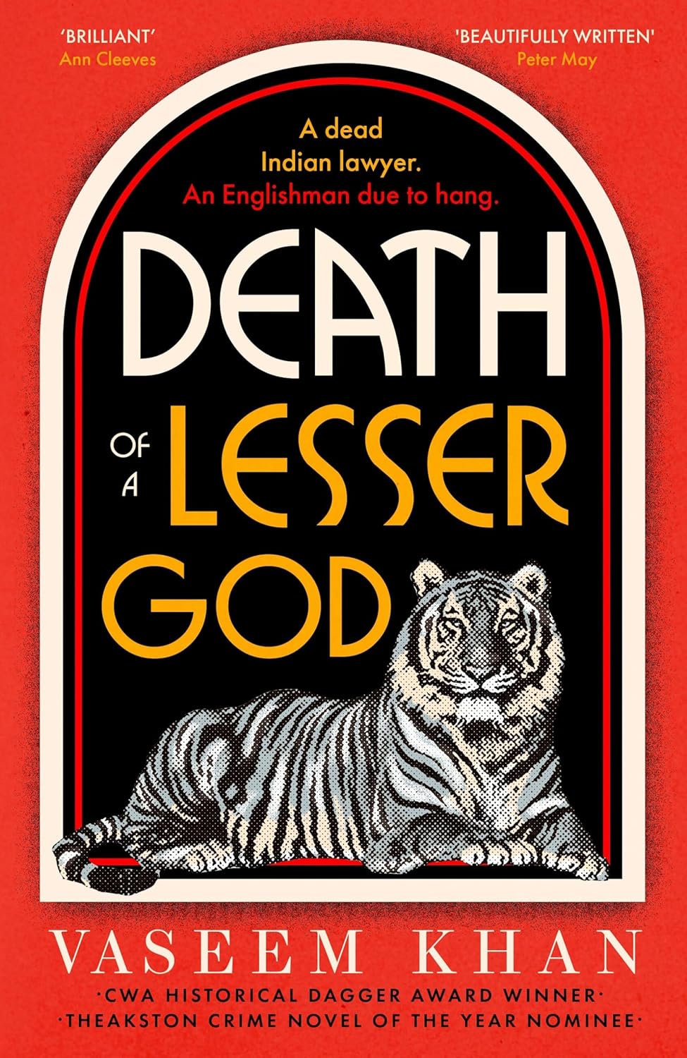 Vaseem Khan: Death of a Lesser God (2024, Hodder & Stoughton)