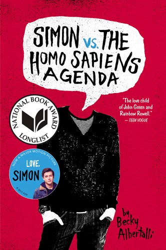 Becky Albertalli: Simon vs. the Homo Sapiens Agenda (2016, Balzer + Bray)