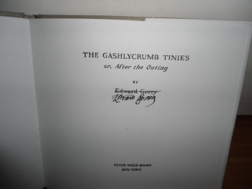 Edward Gorey: Gashlycrumb Tinies (Hardcover, 1986, Peter Weed Books)