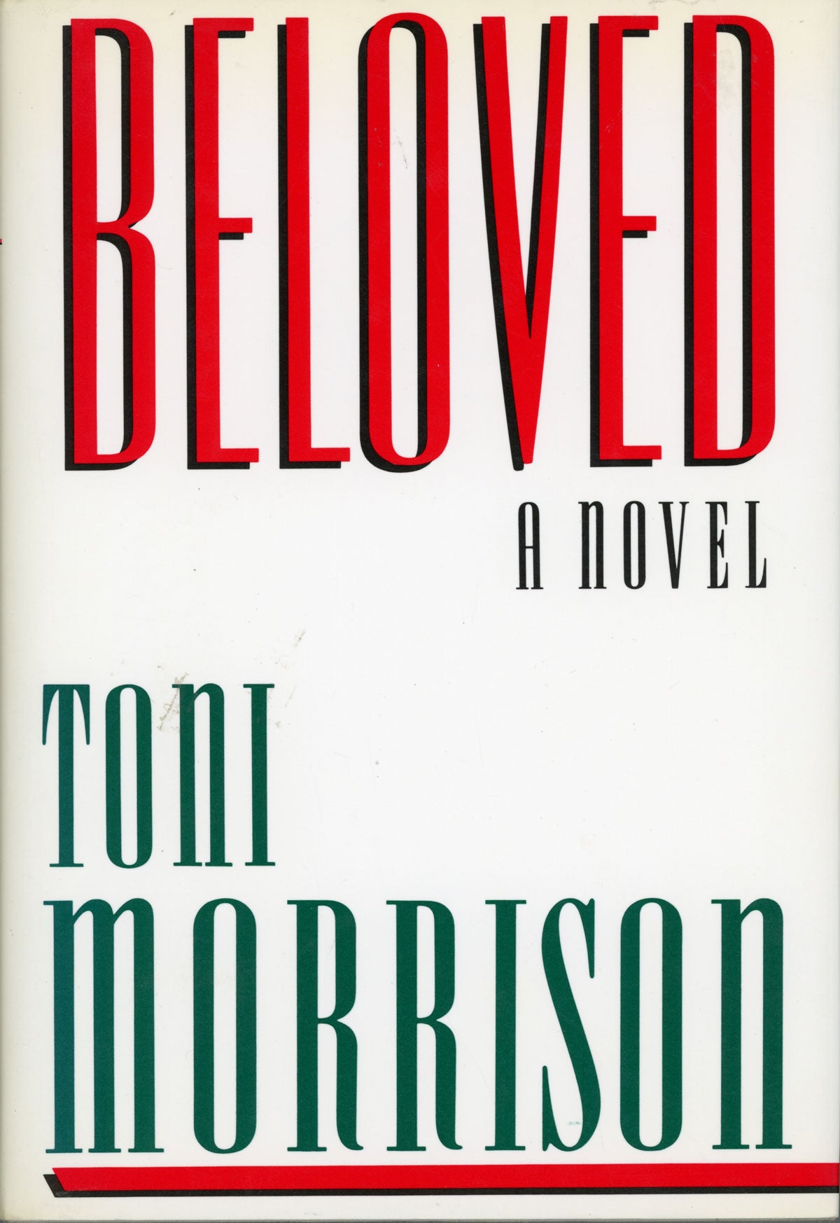 Toni Morrison: Beloved (Hardcover, 1987, Alfred A. Knopf)