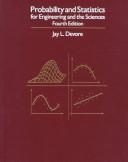 Jay L. Devore: Probability and statistics for engineering and the sciences (1995, Duxbury Press)