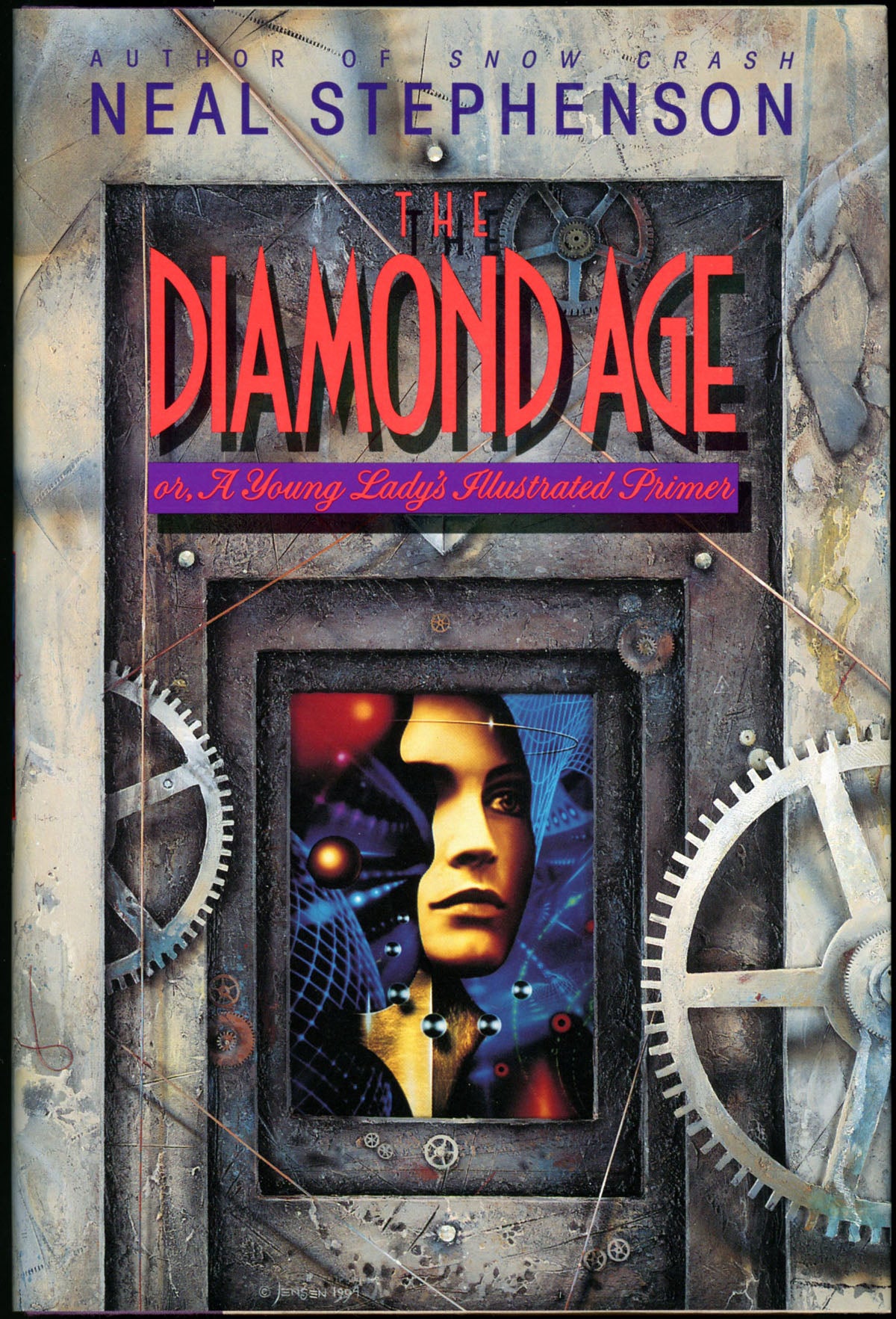 Neal Stephenson: The Diamond Age (Hardcover, 1995, Bantam Spectra)