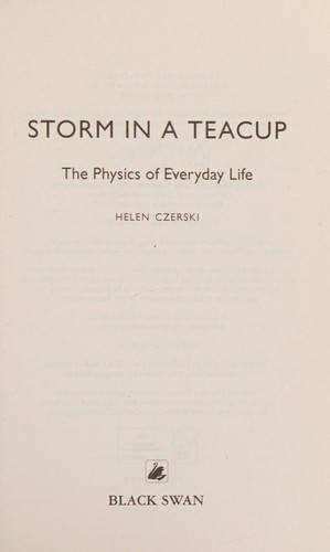 Helen Czerski: Storm in a Teacup (2017, Transworld Publishers Limited)