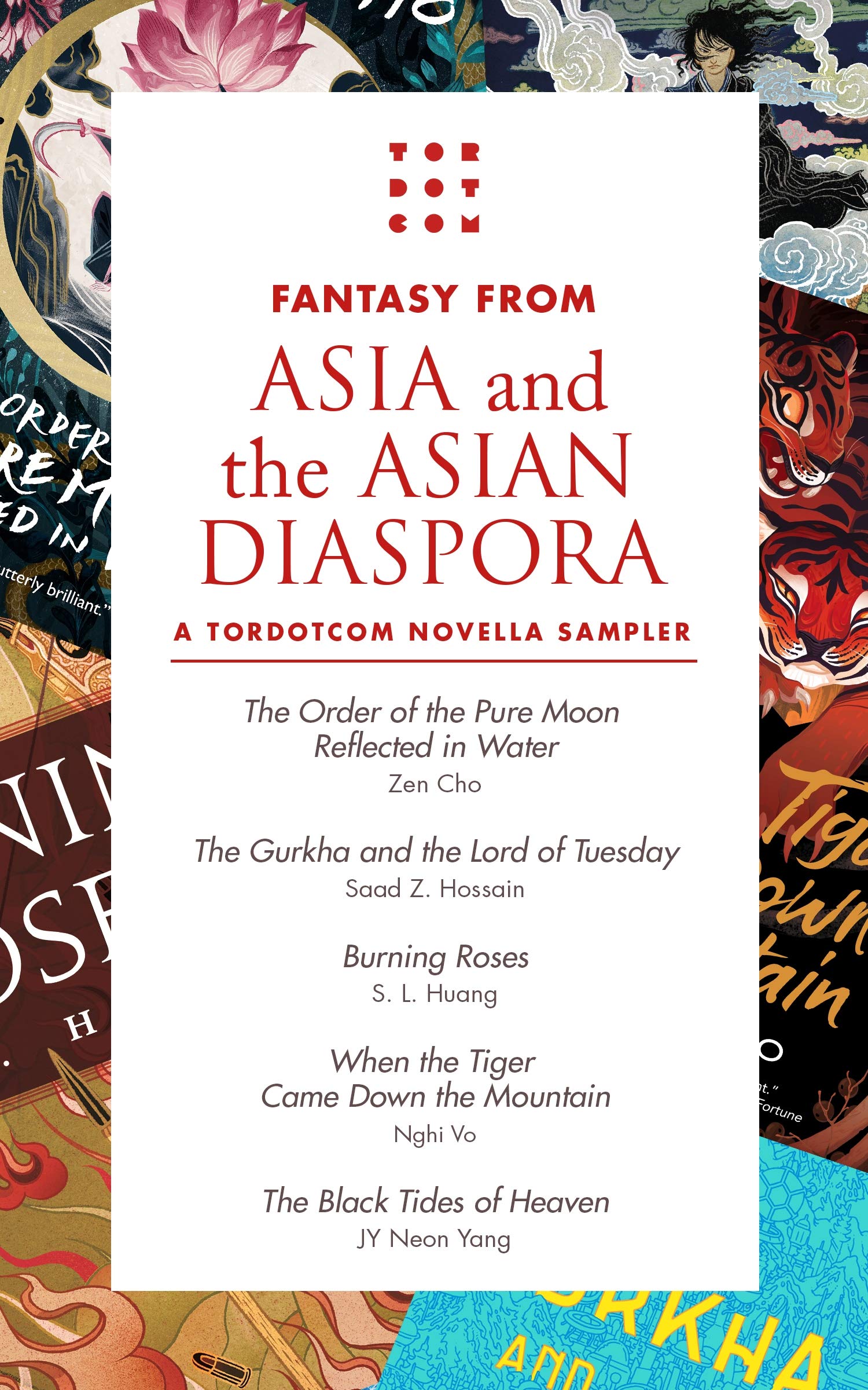Nghi Vo, Neon Yang, S. L. Huang, Zen Cho, Saad Z. Hossain: Fantasy from Asia and the Asian Diaspora (2020, Doherty Associates, LLC, Tom)
