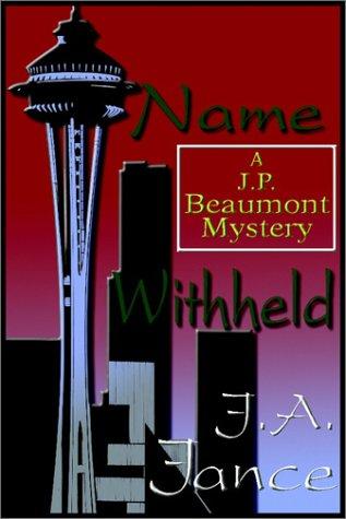 J. A. Jance: Name Withheld (AudiobookFormat, Books on Tape, Inc.)