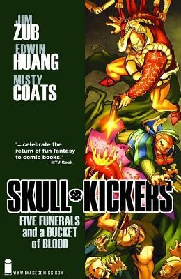 Chris Sims: Five Funerals and a Bucket of Blood
            
                Skullkickers (2011, Image Comics)