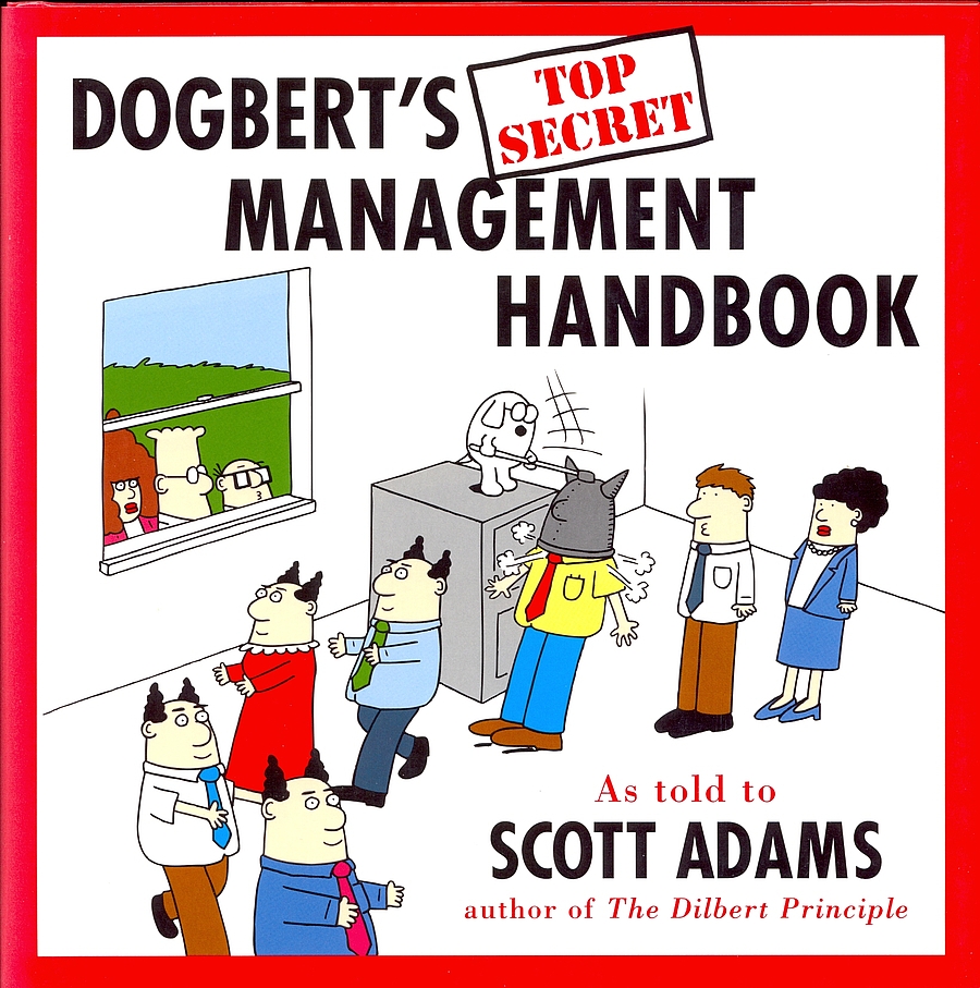 Scott Adams: Dogbert's Top Secret Management Handbook (Hardcover, 1997, HarperCollins)