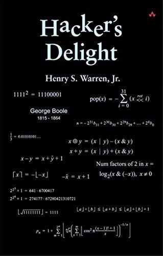 Henry S. Warren, Jr.: Hacker's Delight (2002)