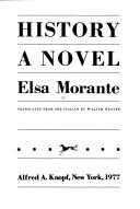 Elsa Morante: History (1977, Knopf, distributed by Random House)