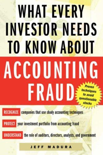 Jeff Madura: What Every Investor Needs to Know About Accounting Fraud