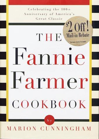 Marion Cunningham: The Fannie Farmer cookbook (1996, Knopf, Distributed by Random House)