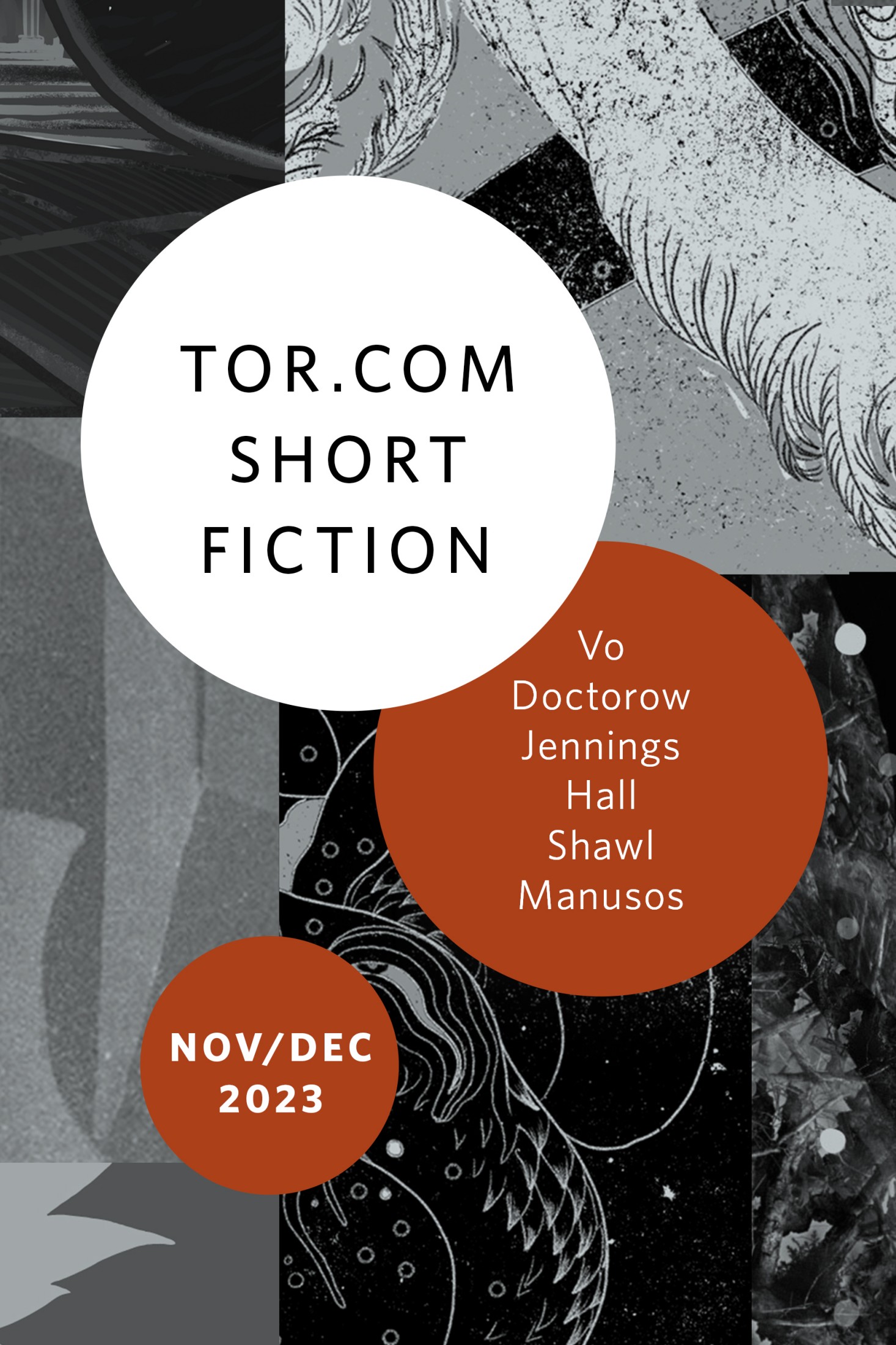 Cory Doctorow, Nghi Vo, Kerstin Hall, Nisi Shawl, Lyndsie Manusos, Kathleen Jennings: Tor.com Nov/Dec 2023 Short Fiction (EBook, Tor.com)