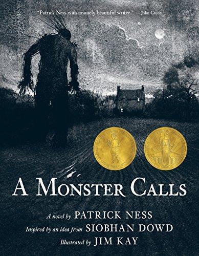 Patrick Ness, Jim Kay, Patrick Ness: A Monster Calls: Inspired by an idea from Siobhan Dowd (2013, Candlewick Press)