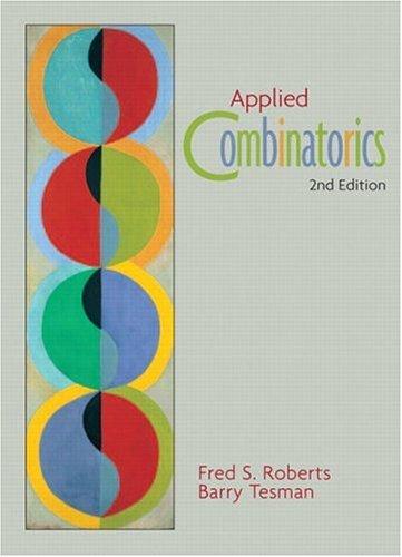 Fred S. Roberts: Applied combinatorics (2005, Prentice-Hall)