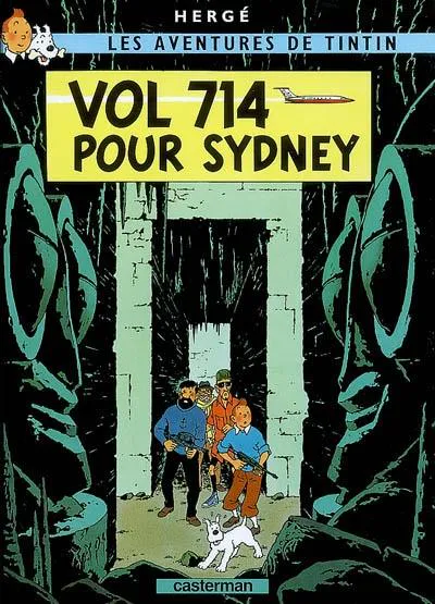 Hergé: Vol 714 pour Sydney (French language, 2007, Casterman)