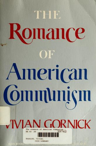 Gornick, Vivian Gornick: Romance Amer Commun (Paperback, 1979, Basic Books Inc.,U.S.)