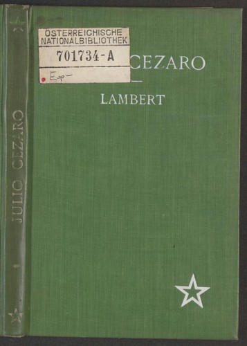 William Shakespeare: Julio Cezaro (Esperanto language, 1906, BRITA ESPERANTISTA ASOCIO)