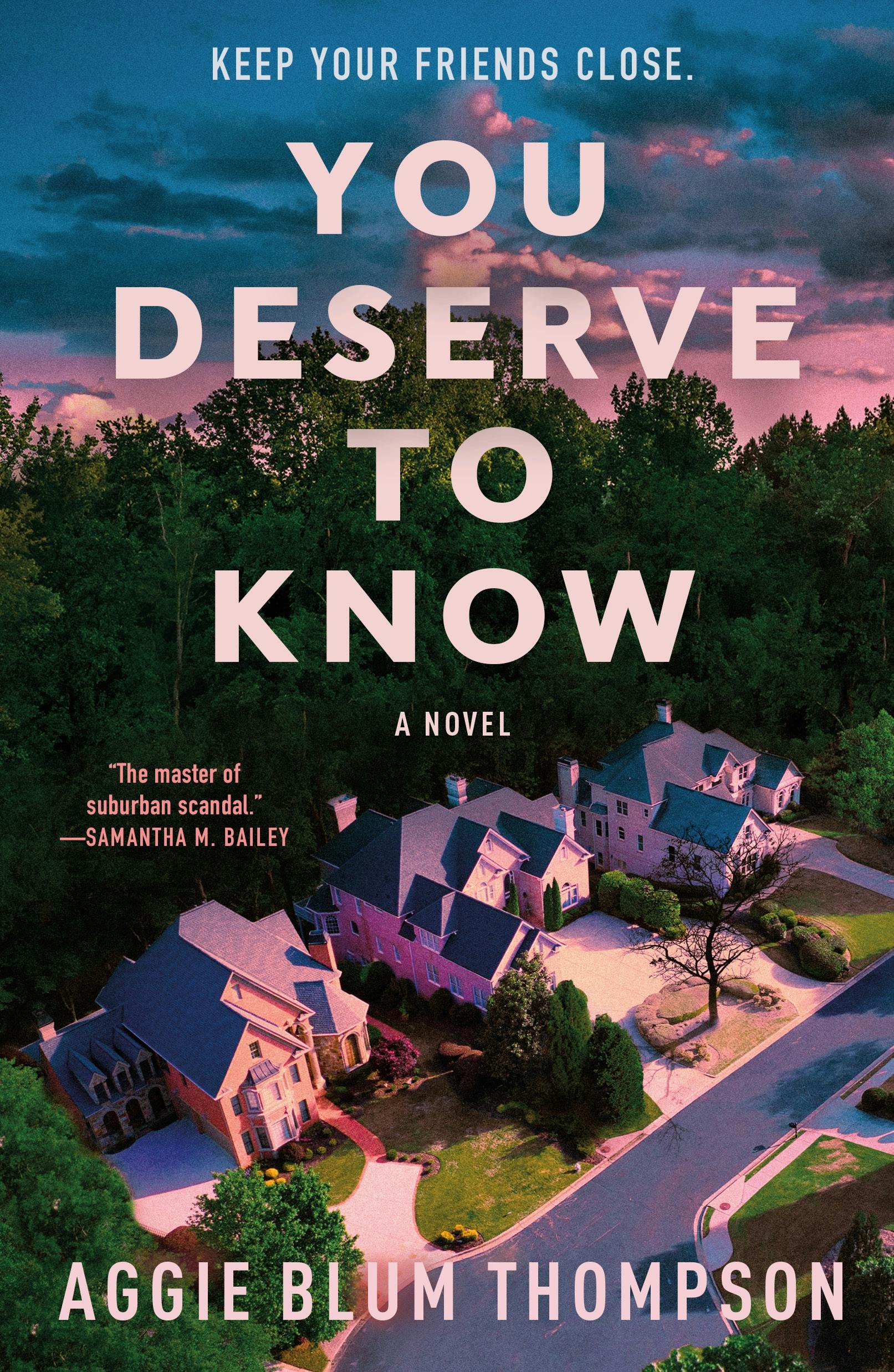 Aggie Blum Thompson: You Deserve to Know (Paperback, 2025, Forge Books)