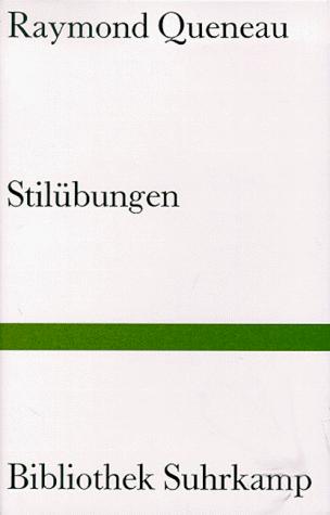 Raymond Queneau: Stilübungen. (Hardcover, German language, 1998, Suhrkamp)