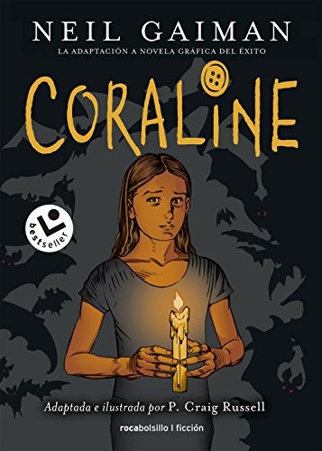 Neil Gaiman, Carol Isern, Philip Craig Russell: Coraline (2015, Roca Bolsillo)