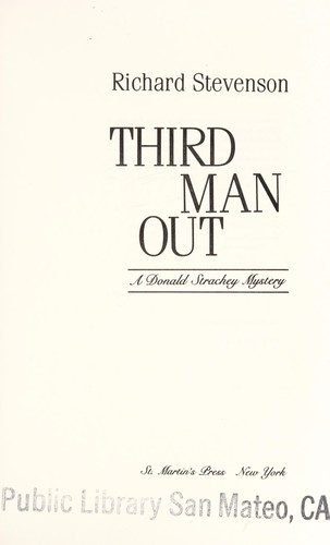 Richard Stevenson: Third man out (1992, St. Martin's Press)