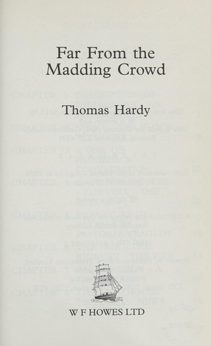 Thomas Hardy: Far from the Madding Crowd (2013, Howes Limited, W. F., W F Howes Ltd)